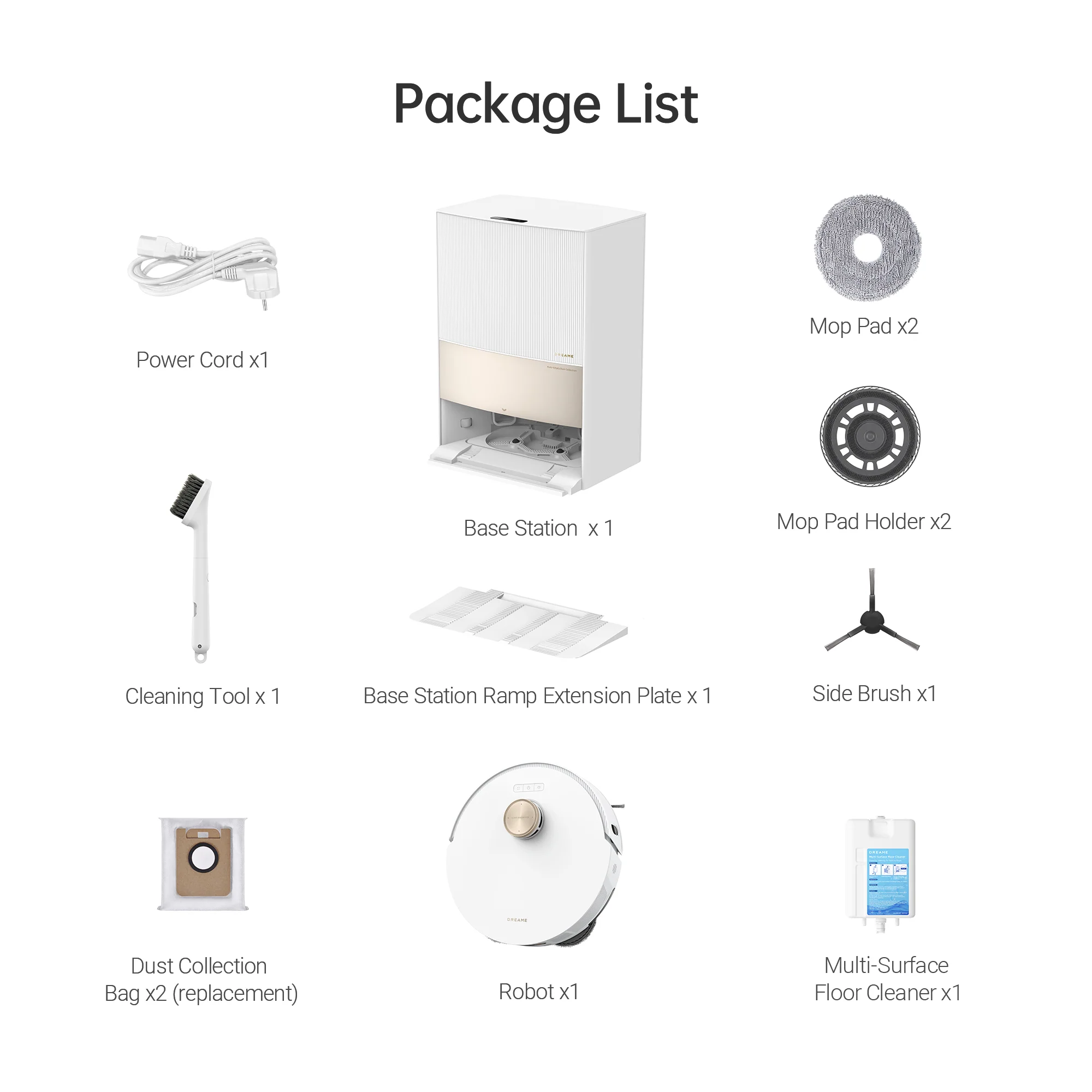 Dreame L20 Ultra Robot Vacuum and Mop Extend Cleaner with Auto Mop Cleaning and Drying, Self-Refilling and Self-Emptying Base Station - Image 10