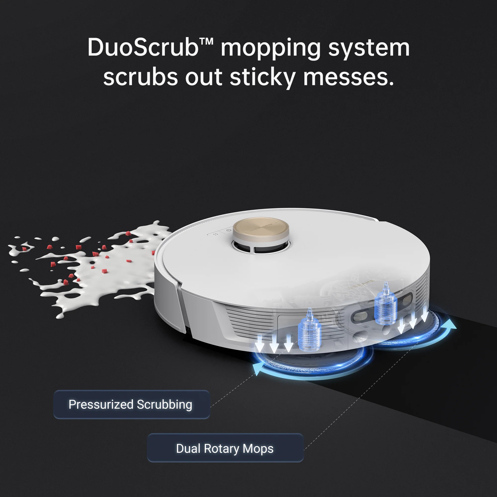 Dreame L20 Ultra Robot Vacuum and Mop Extend Cleaner with Auto Mop Cleaning and Drying, Self-Refilling and Self-Emptying Base Station - Image 7