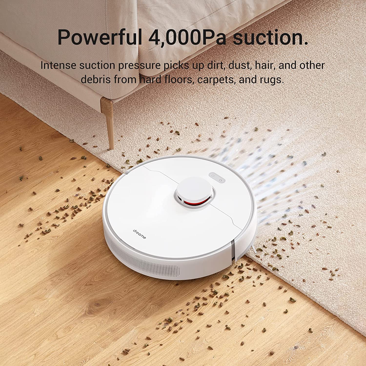 Dreame D10 Plus Robot Vacuum and Mop with Auto Empty Dock - Image 4