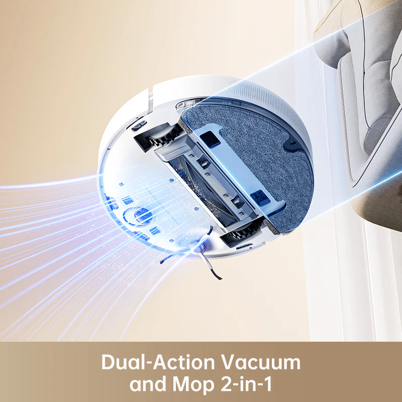Dreame D10 Plus Gen 2 Robot Vacuum and Mop with Auto Empty Dock - Image 3