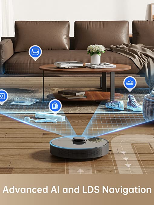 Dreame D10s Plus Robot Vacuum and Mop with Auto Empty Dock - Image 4