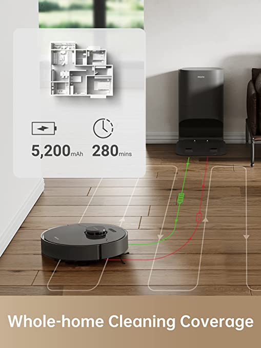 Dreame D10s Plus Robot Vacuum and Mop with Auto Empty Dock - Image 5