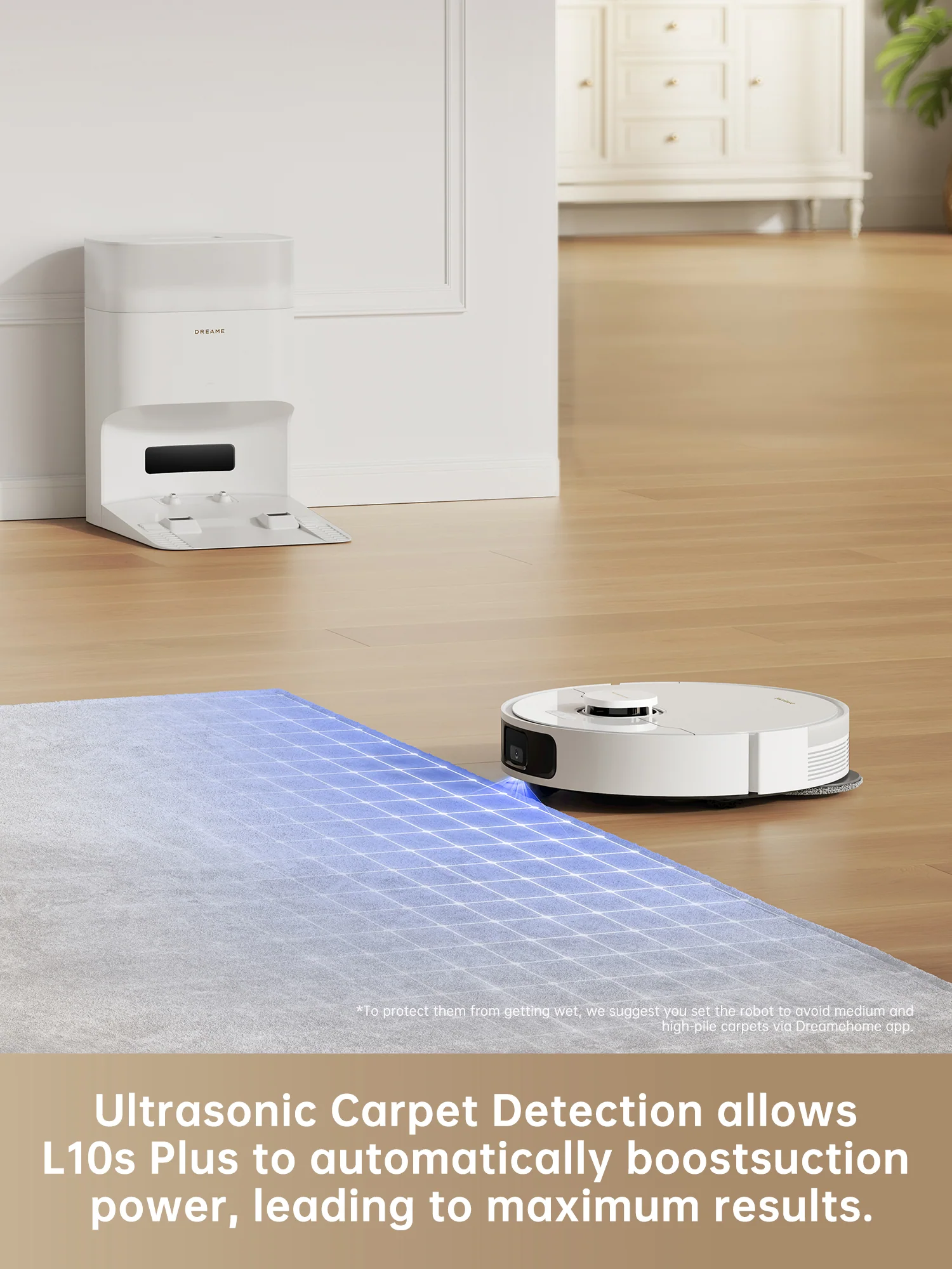 Dreame L10s Plus Robot Vacuum and Mop Cleaner with Auto-Empty Dock Station - Image 3