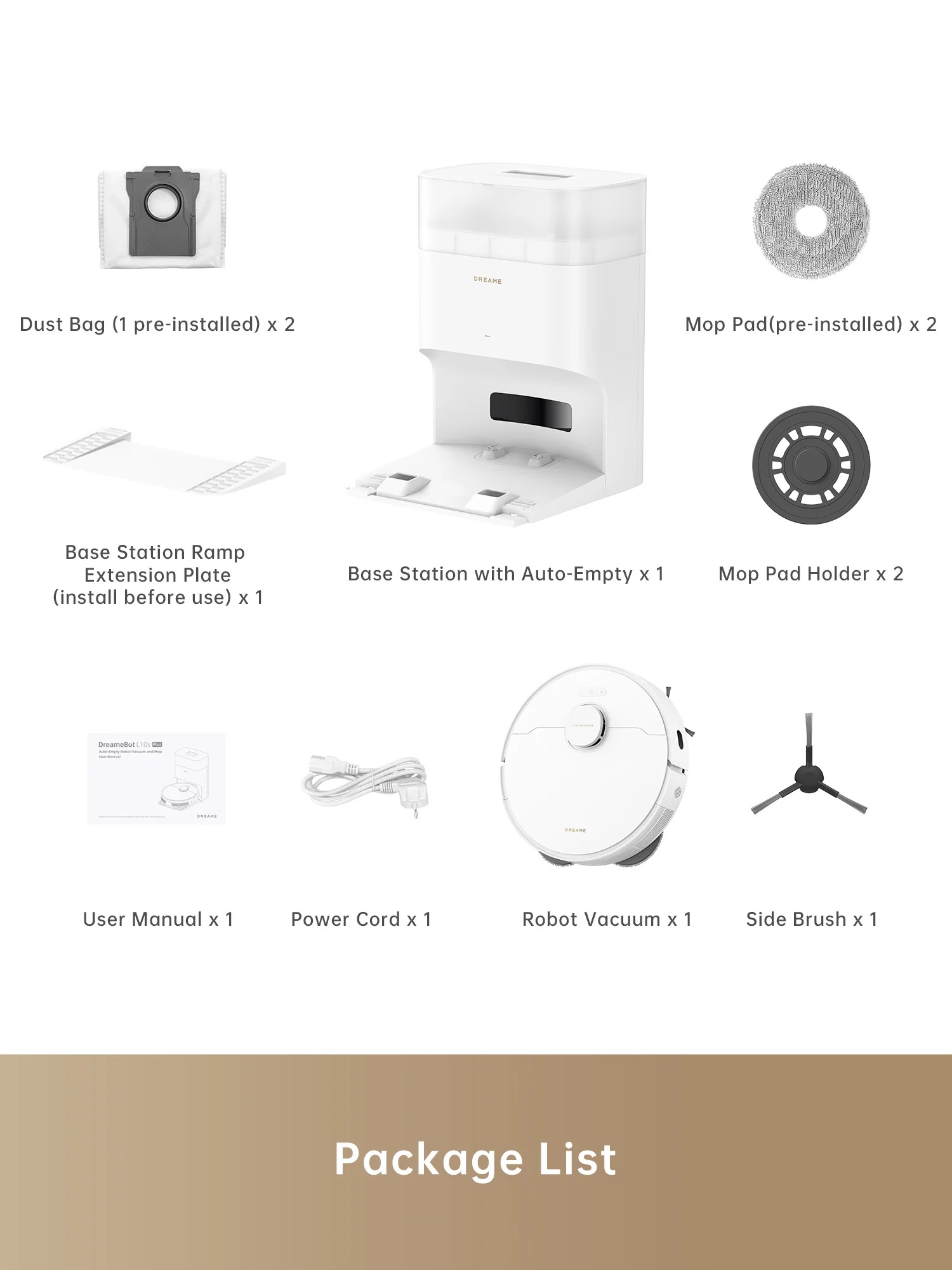 Dreame L10s Plus Robot Vacuum and Mop Cleaner with Auto-Empty Dock Station - Image 8