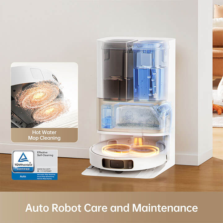 Dreame L10s Pro Ultra Heat Robot Vacuum and Mop with Auto Empty and Mop Self Cleaning - Image 5