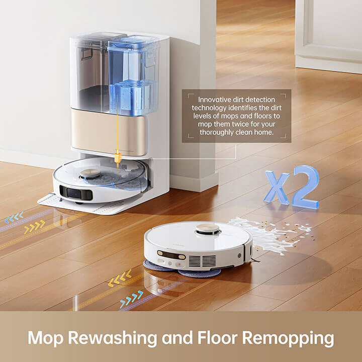Dreame L10s Pro Ultra Heat Robot Vacuum and Mop with Auto Empty and Mop Self Cleaning - Image 6