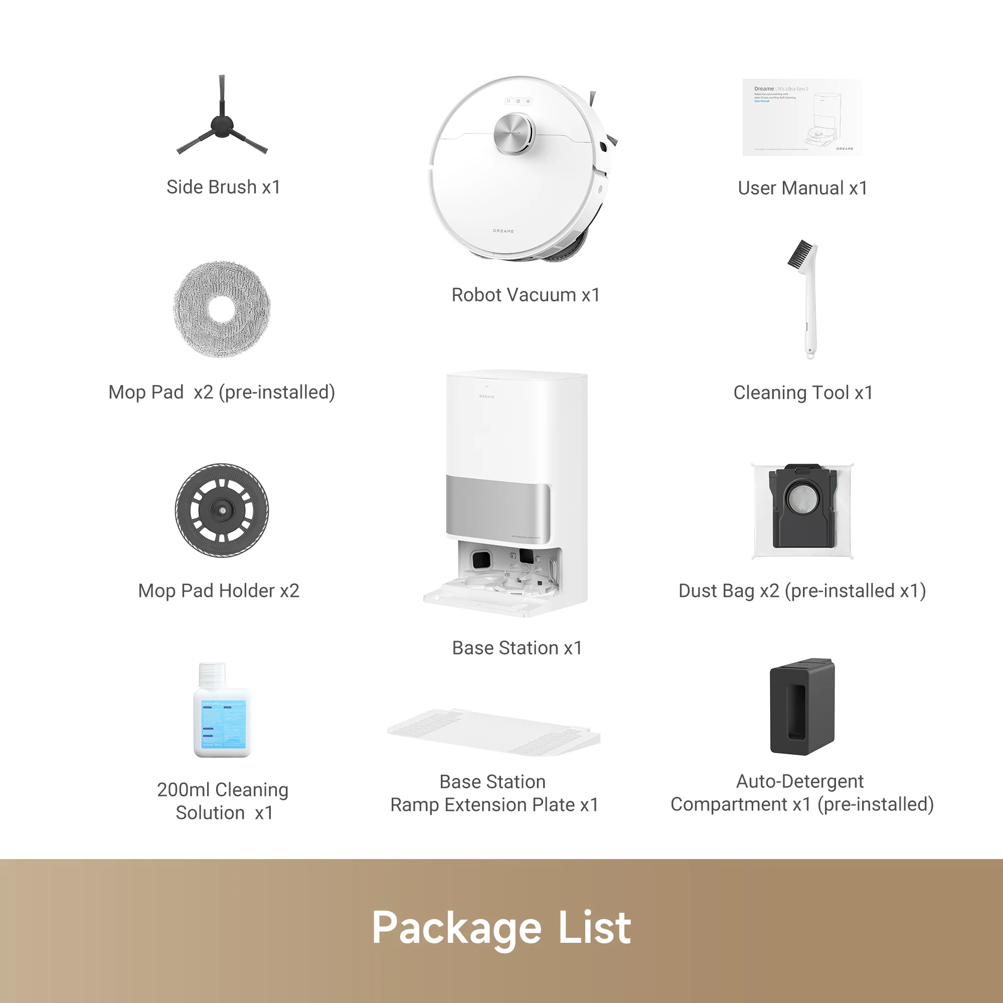 Dreame L30 Ultra S Robot Vacuum and Mop with Self-Cleaning and Auto-Empty Dock - Image 10