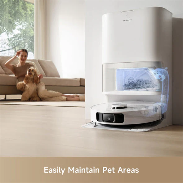 Dreame L30 Ultra S Robot Vacuum and Mop with Self-Cleaning and Auto-Empty Dock - Image 9