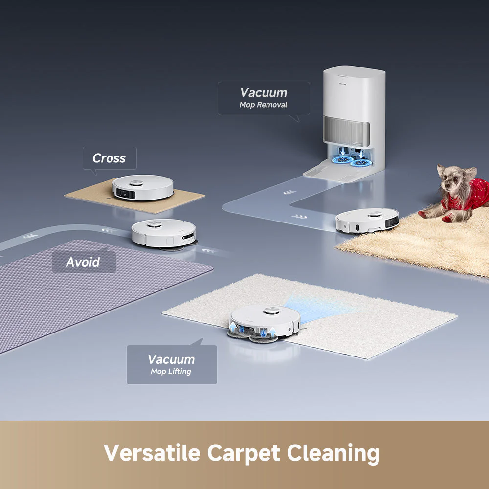 Dreame L40S Ultra Robot Vacuum and Mop with Self-Cleaning and Auto-Empty Dock - Image 5
