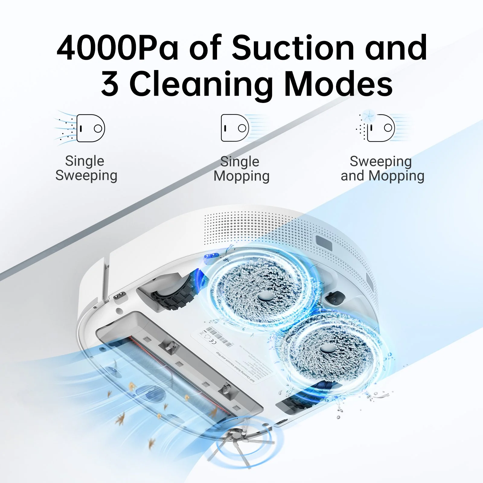 Dreame W10 Self Cleaning Robot Vacuum and Mop Cleaner - Image 5