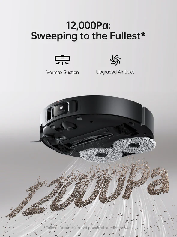 Dreame X40 Ultra Robot Vacuum and Mop with Auto-Empty and Mop Self-Cleaning Station - Image 5
