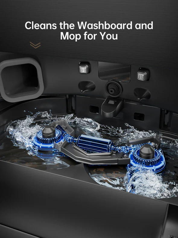 Dreame X40 Ultra Robot Vacuum and Mop with Auto-Empty and Mop Self-Cleaning Station - Image 8