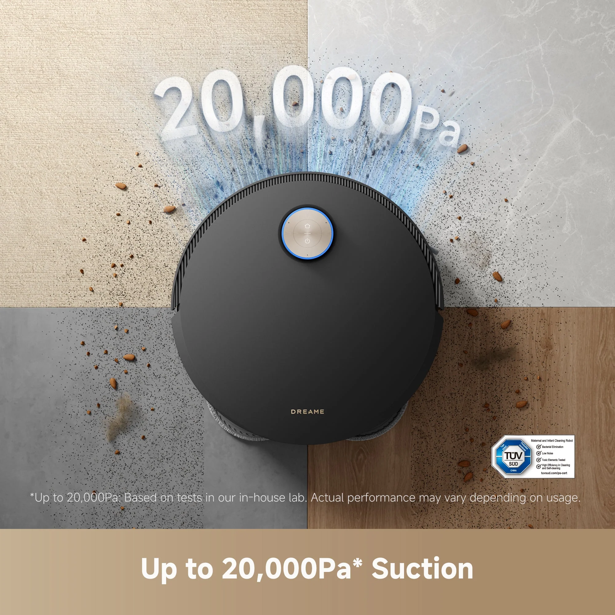 Dreame X50 Ultra Robot Vacuum and Mop with Auto-Empty and Mop Self-Cleaning Station - Image 6