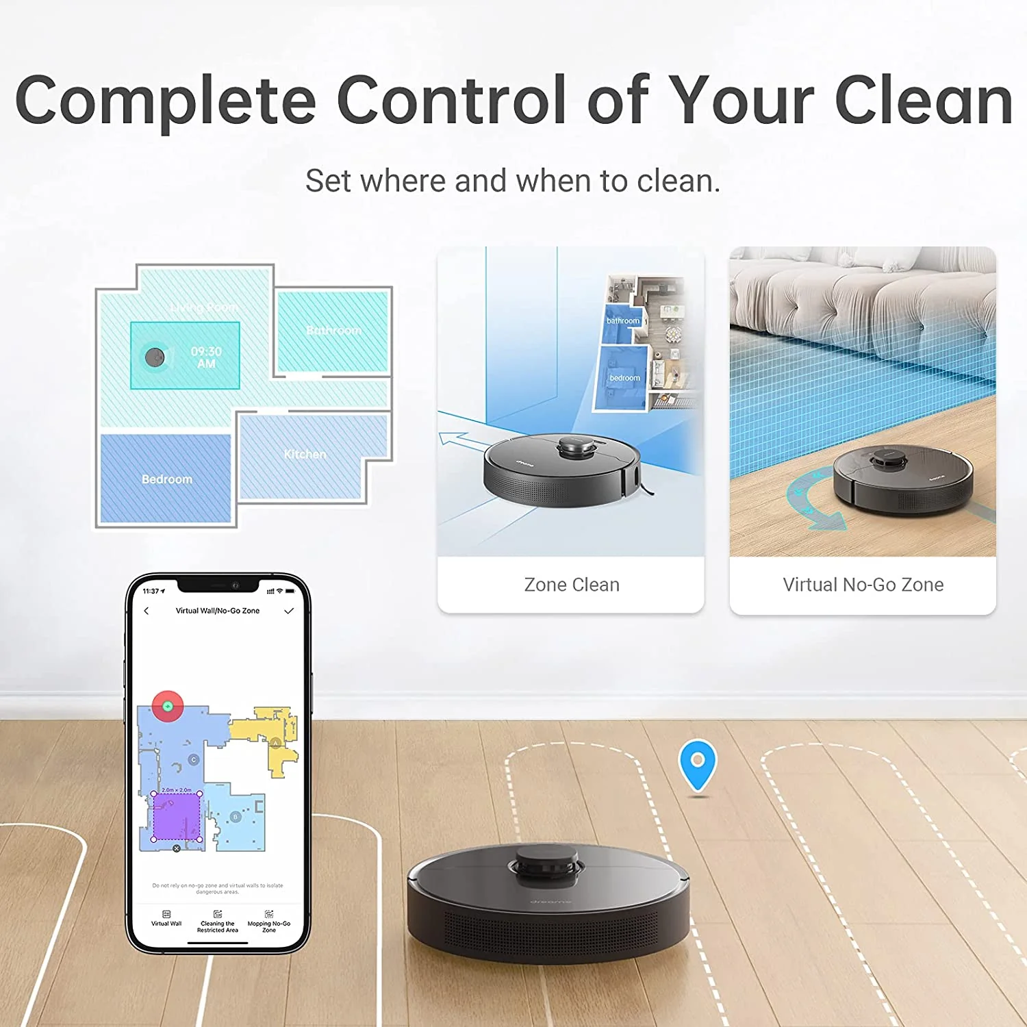 Dreame Z10 Pro Robot Vacuum and Mop with Auto Empty Dock - Image 6