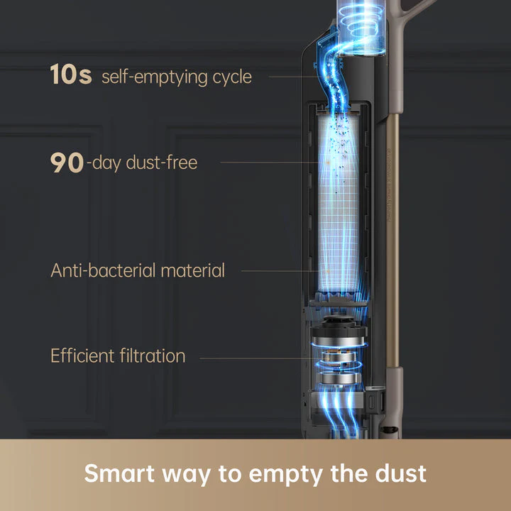 Dreame Z10 Station Cordless Stick Vacuum with Self Empty Hub - Image 5